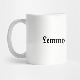 Lemmy Christmas, black Mug